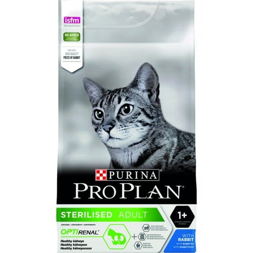Purina Pro Plan hrana za mačke Adult Renal Sterilised - zečetina 1.5kg Slike