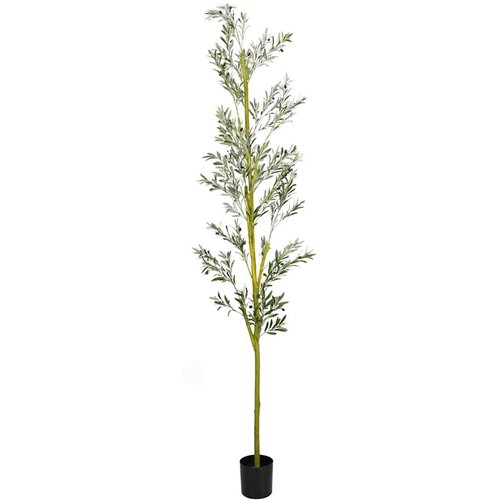 vidaXL Umetno oljčno drevo 1000 listov 300 cm zelena Cene