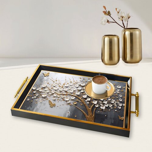 Aberto Design Poslužavnik TPA9889 50 x 29 x 3.5 cm, Šareni Cene
