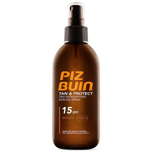Piz Buin Tan & Protect zaščitno olje za pospešitev porjavelosti SPF 15 150 ml Cene