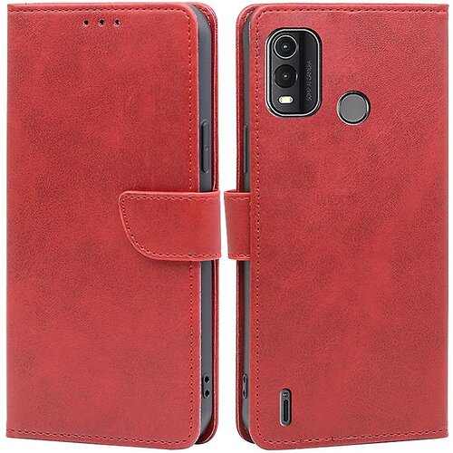INORCO Za Nokia G11 Plus 4G Flip PU usnjena torbica za denarnico, stojalo za telefon s telečjo teksturo, (22033456) Slike