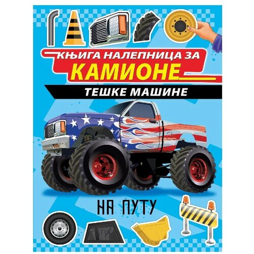 Statovac Sticky, knjiga sa stikerima, kamioni Cene