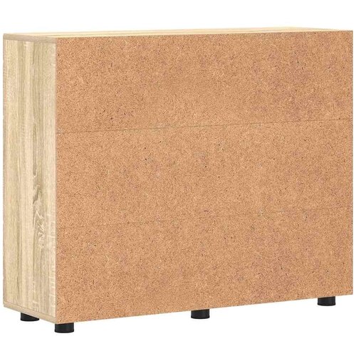 VidaXL Strani &amp;scaron;al sonoma hrast 55.5 x 29 x 100 cm Konstruiran les Slike