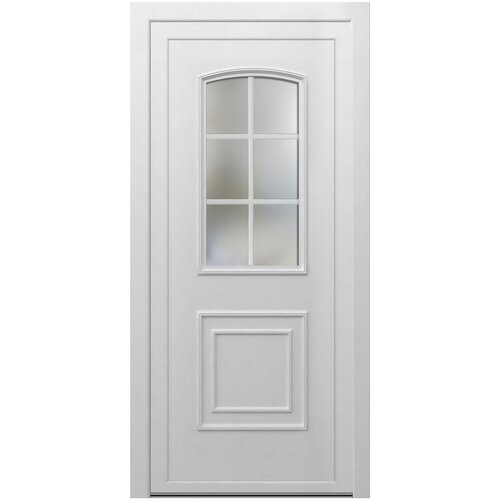 SAMOPEV pvc ulazna vrata castle 70 100x210 l Slike