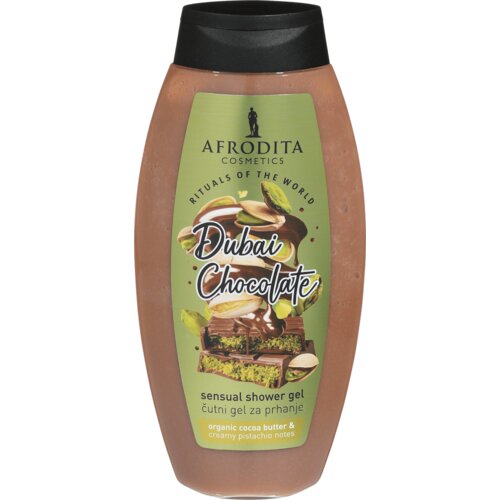 Afrodita Cosmetics tuš gel like dubai chocolate 250ml Cene