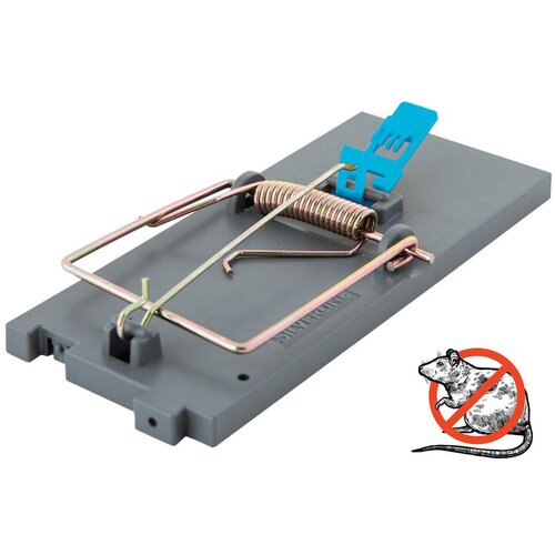 Silverline Zamka za mi&amp;scaron;eve mehanička IN 22142, Siva Slike