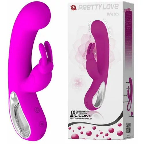 Pretty Love Vibrator Rabbit Webb Pink