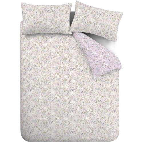 Bianca Pamučna posteljina za bračni krevet/za produženi krevet u boji lavande/bež 260x220 cm Ditsy Floral – Cijene