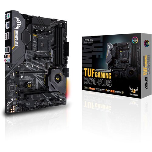 Asus MB TUF GAMING X570-PLUS AMD X570, 4xDDR4 HDMI, DP, RAID, ATX Cijene