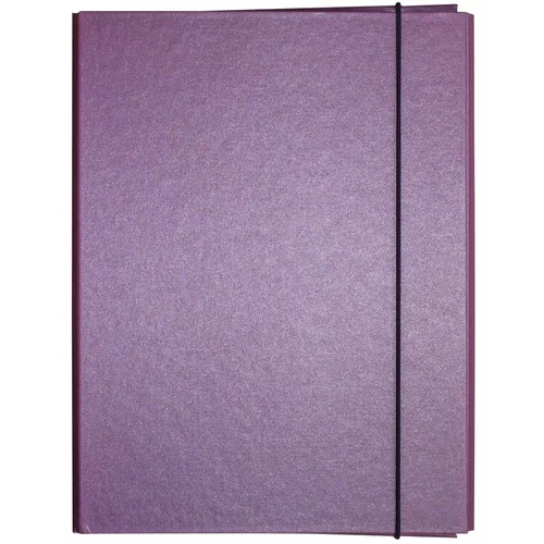  Fascikl kartonski Exclusive Pearly sa gumicom 5cm ljubičasti purple rain