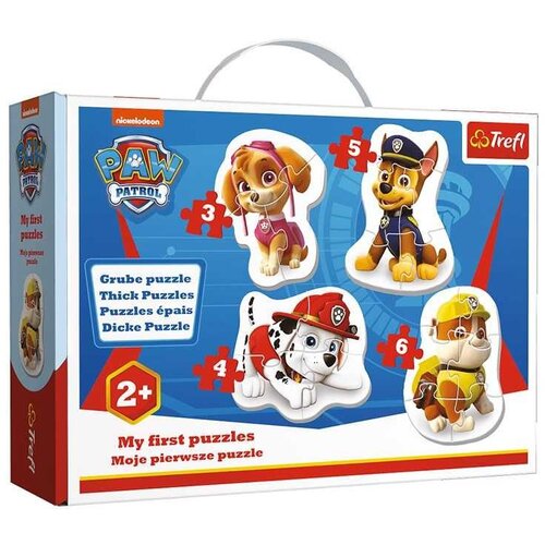 Trefl Puzzle Skye/ Marshall/ Chase and Rubble - 4 slagalice (veličina 3/4/5/6) Cene
