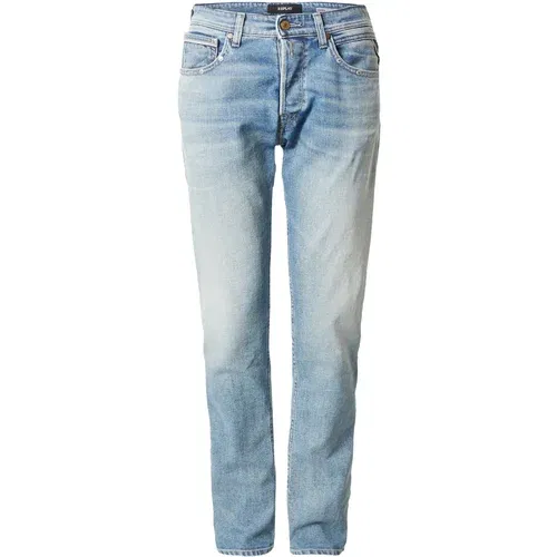 Replay Kavbojke 'GROVER' moder denim