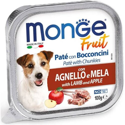 Monge fruit jagnjetina-jabuka 100g Slike