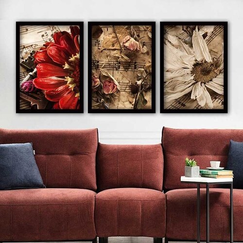 Wallity Set uramljenih slika 3SC_2292074, 3 dijela Cene