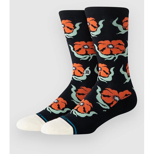 Stance Broadcast Floral Crew Socks black Cene