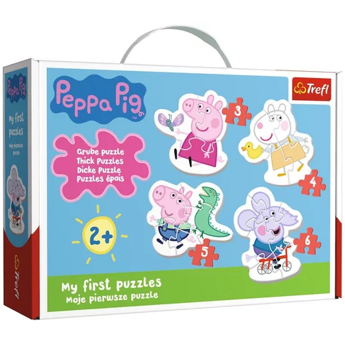 Trefl baby puzzle Peppa Pig (3,4,5,6)