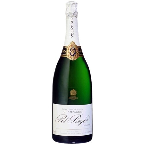 Pol Roger Brut Non-Vintage belo penu&amp;scaron;avo vino 1.5l Slike