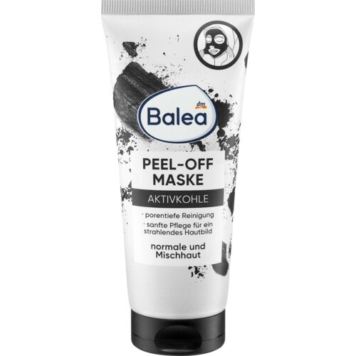 Balea Peel-off maska za lice sa aktivnim ugljem 100 ml Slike