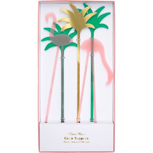 Meri Meri ukras za tortu flamingo acrylic Cijene