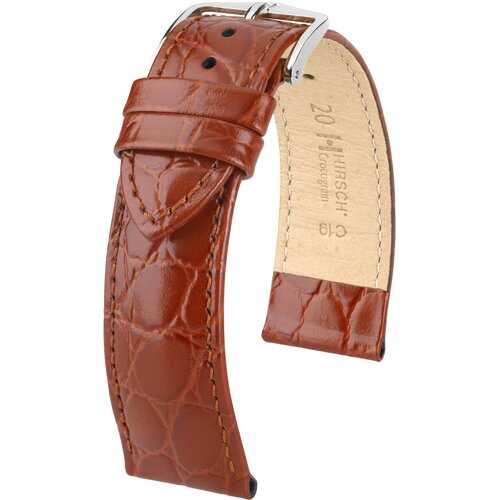 HIRSCH pašček za uro Crocograin 12322870-2-18 Cene