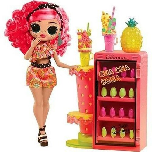 Lol MGA L.O.L. Presenečenje!: O.M.G. Sweet Nails™ - lutka Pinky Pops Fruit Shop (503842-EUC), (21382063) Cene