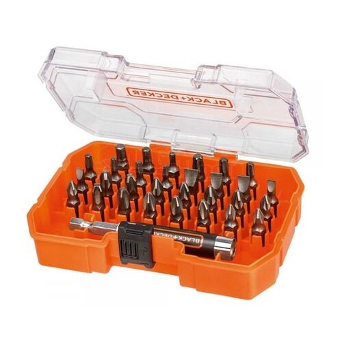 Black &amp;amp; Decker B&amp;amp;D SET BITOVA SA NOSAČEM 31PC Slike