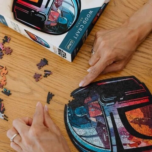 Trefl Wood Craft: Star Wars - Mandalorian 160 komada premium drvena slagalica - Slike