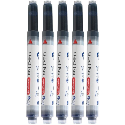 Herlitz Črnilni vložki My pen, modri, 5 kosov Cene