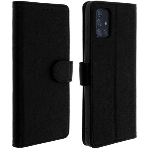 AVIZAR folio case samsung galaxy A71 z držalom za kartico - crna, (20616779) Cene