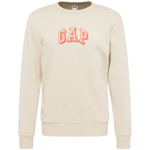 GAP Sweater majica bež / narančasta