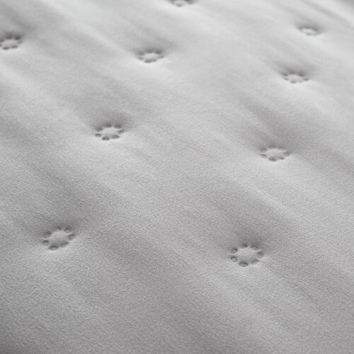 Catherine Lansfield Siva posteljina za bračni krevet od sherpa flisa 200x200 cm Cosy Nori &amp;ndash; Slike