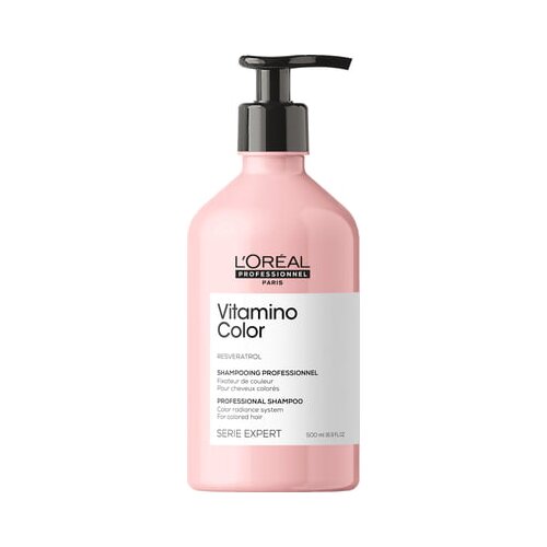 L&amp;acute;Or&amp;eacute;al Paris serie Expert Vitamino Color Shampoo - 500 ml Slike