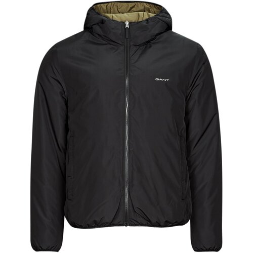 Gant REVERSIBLE HOODED JACKET Crna Slike