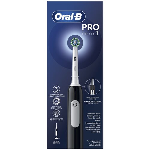 Oral-b Električne četkice za zube i dodaci ORAL B PRO 1 Black w/TC Slike