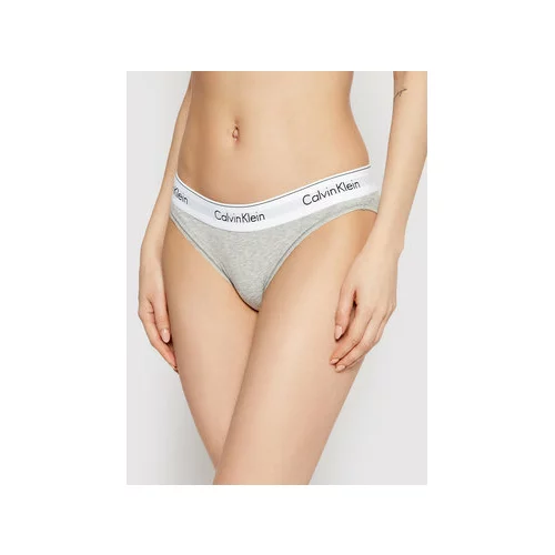 Calvin Klein Underwear Klasične spodnje hlačke 0000F3787E Siva