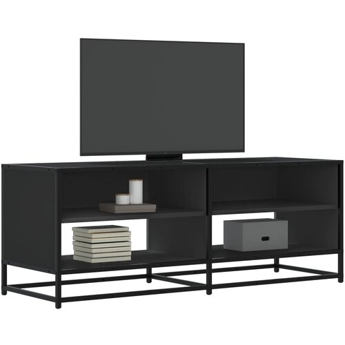 vidaXL TV ormarić crni 120,5 x 40 x 46 cm konstruirano drvo i metal Cijene