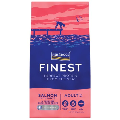 Fish4Dogs Finest Adult large losos s krompirjem Cene