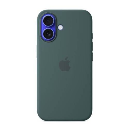 Apple iphone 16 silicone case with magsafe MYY83ZM/A - lake green Cene