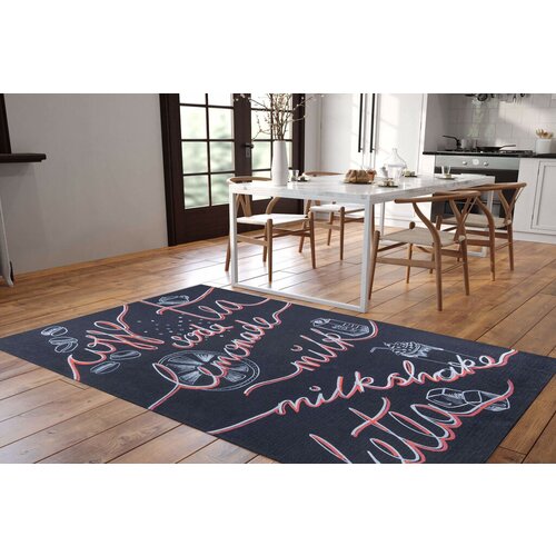 Conceptum Hypnose tepih Ada Gönül Chenille 295, 75x150cm, Crni Cene