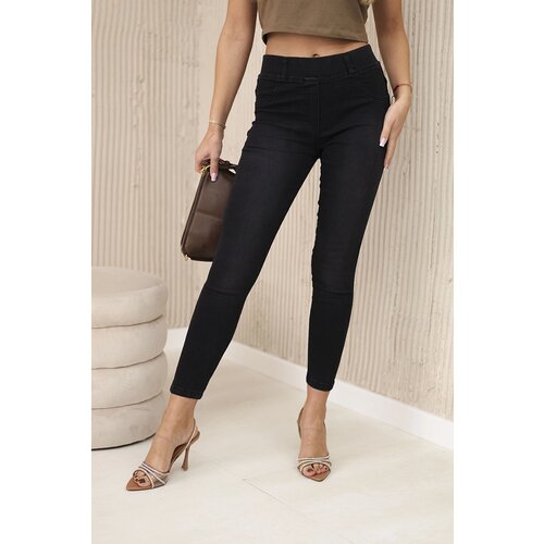 Kesi Jeans with a bow black Cijene