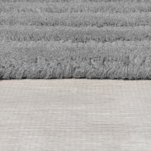 Flair Rugs Sivi ručno rađen vunen tepih 120x170 cm Zen Rectangles &amp;ndash; Slike