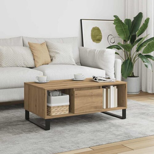  Stolić kavu boja artisian hrast 90x50x36,5cm konstruirano drvo Cene