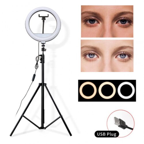 Led lampa za tripod 33cm sa drzacem Slike