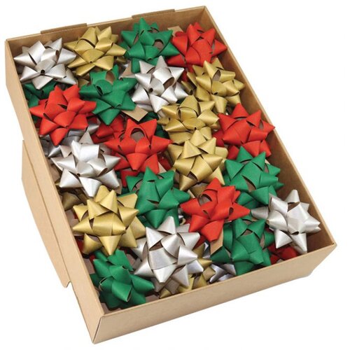  MA&amp;Scaron;NA UKRASNA SAMOLJEPLJIVA 75 MM CHRISTMAS PRASENT 13240-100 SORTIRANO Slike