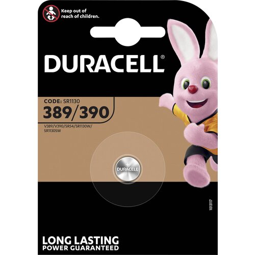 Duracell gumbne celice 389 1.55 V 1 kos 80 mAh srebrovo-oksidni 389/390, (20430376) Cene