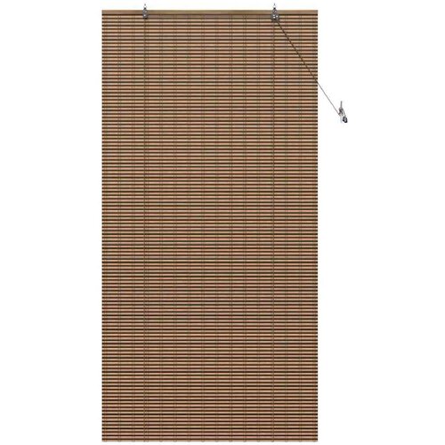  Zavjese i sjenila sa zavjesama Smeđa 110 x 220 cm bambus Slike