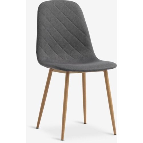  Trpezarijska stolica asfalt siva/hrast Cene