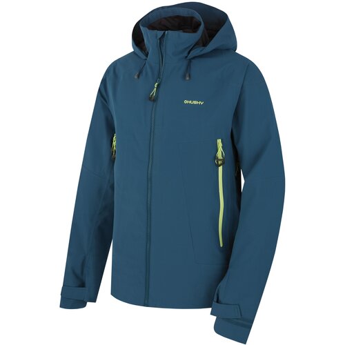 Husky Men's outdoor jacket Nakron M dk. Turquoise Cene