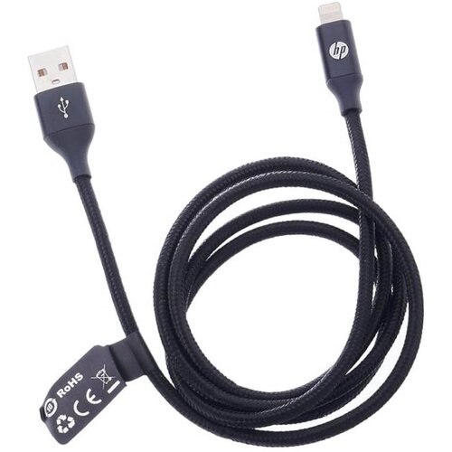 HP Kabl DHC-MF101, USB A, MFI, NA, Lightning, 100cm, Crni Cene