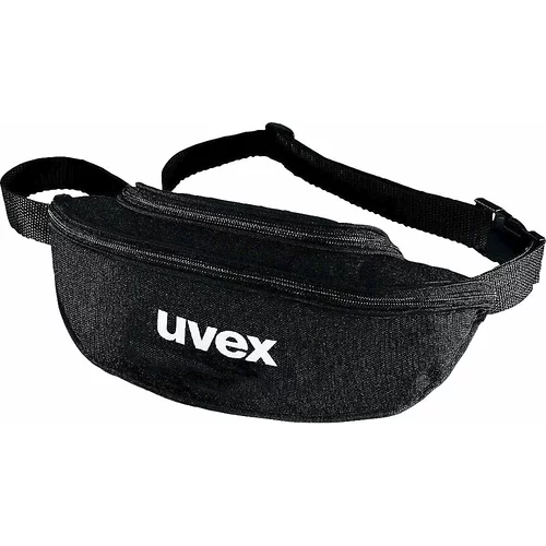 Uvex Etui za zaščitna očala 9954501, za vsa očala z ročaji in velika zaščitna očala, črne barve, z zanko za pas